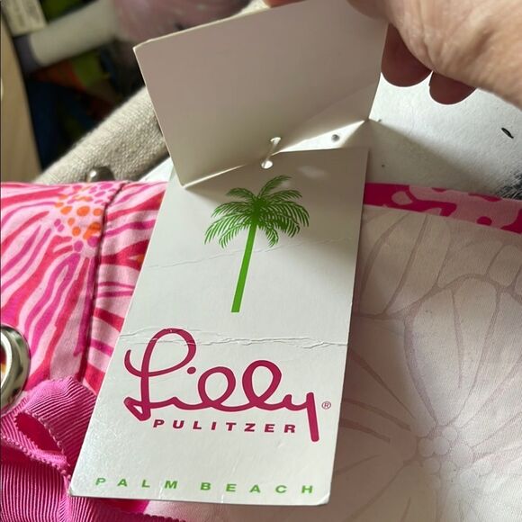 Lilly Pulitzer Palm Beach Rory Skort Multi Kings King Court Patch  SZ 8 Stretch - Picture 13 of 14